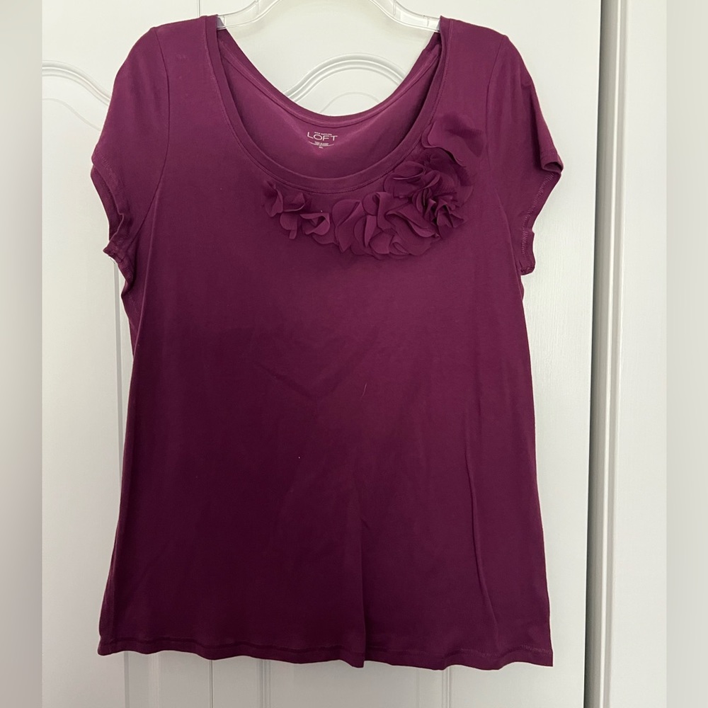 Purple shirt